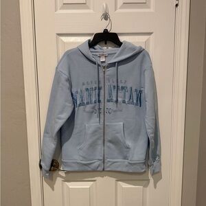 Light Blue Manhattan Hoodie
